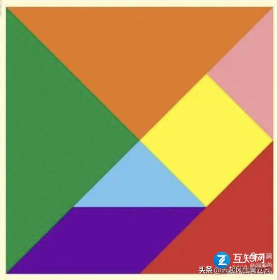 七巧板拼图图案原图大全(七巧板个性创意图案的100多种拼法)-互知网